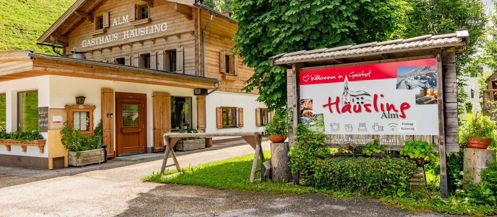 Häusling Alm Ausflugsziel Zillertal